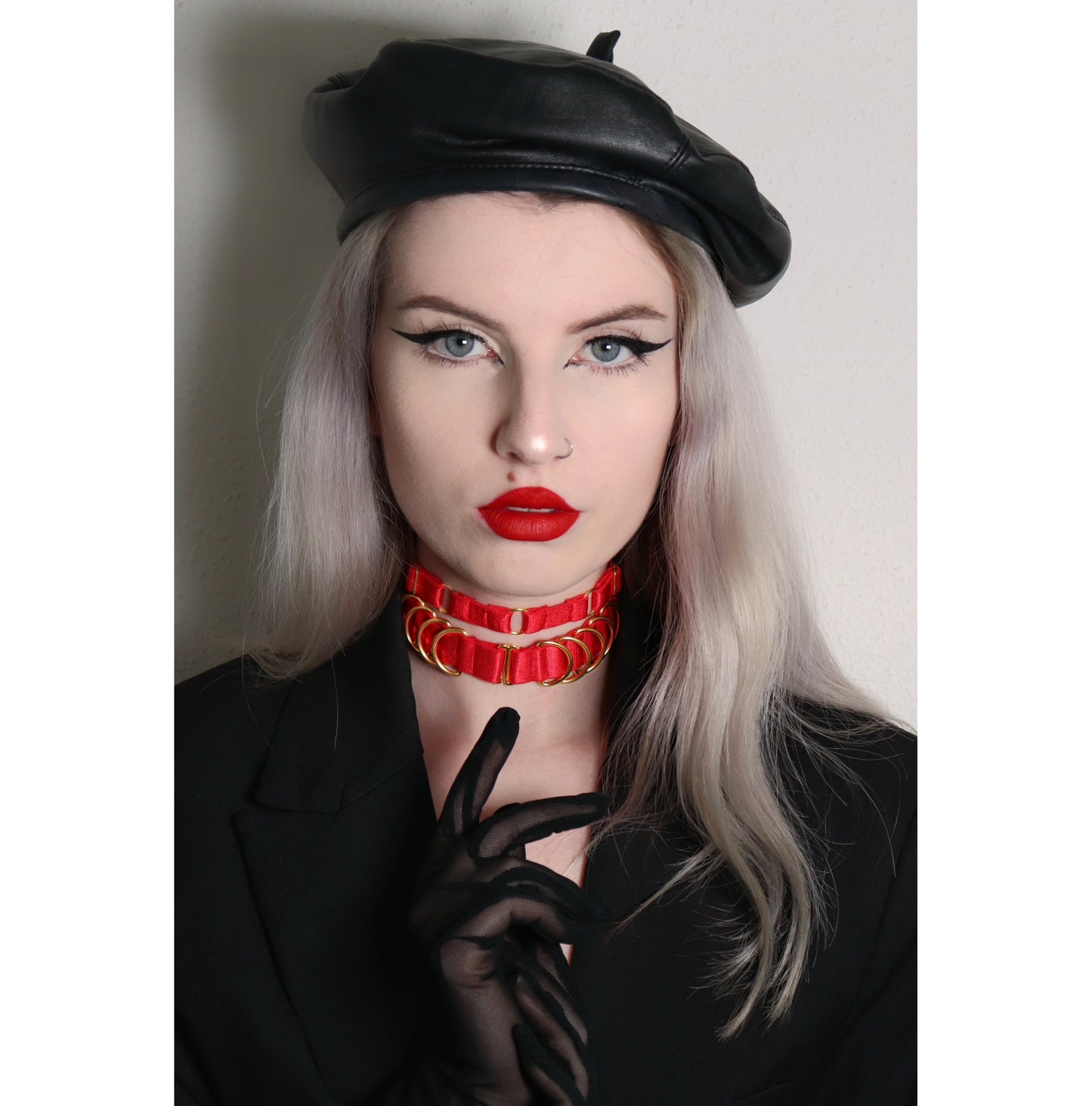 Set of two matching chokers