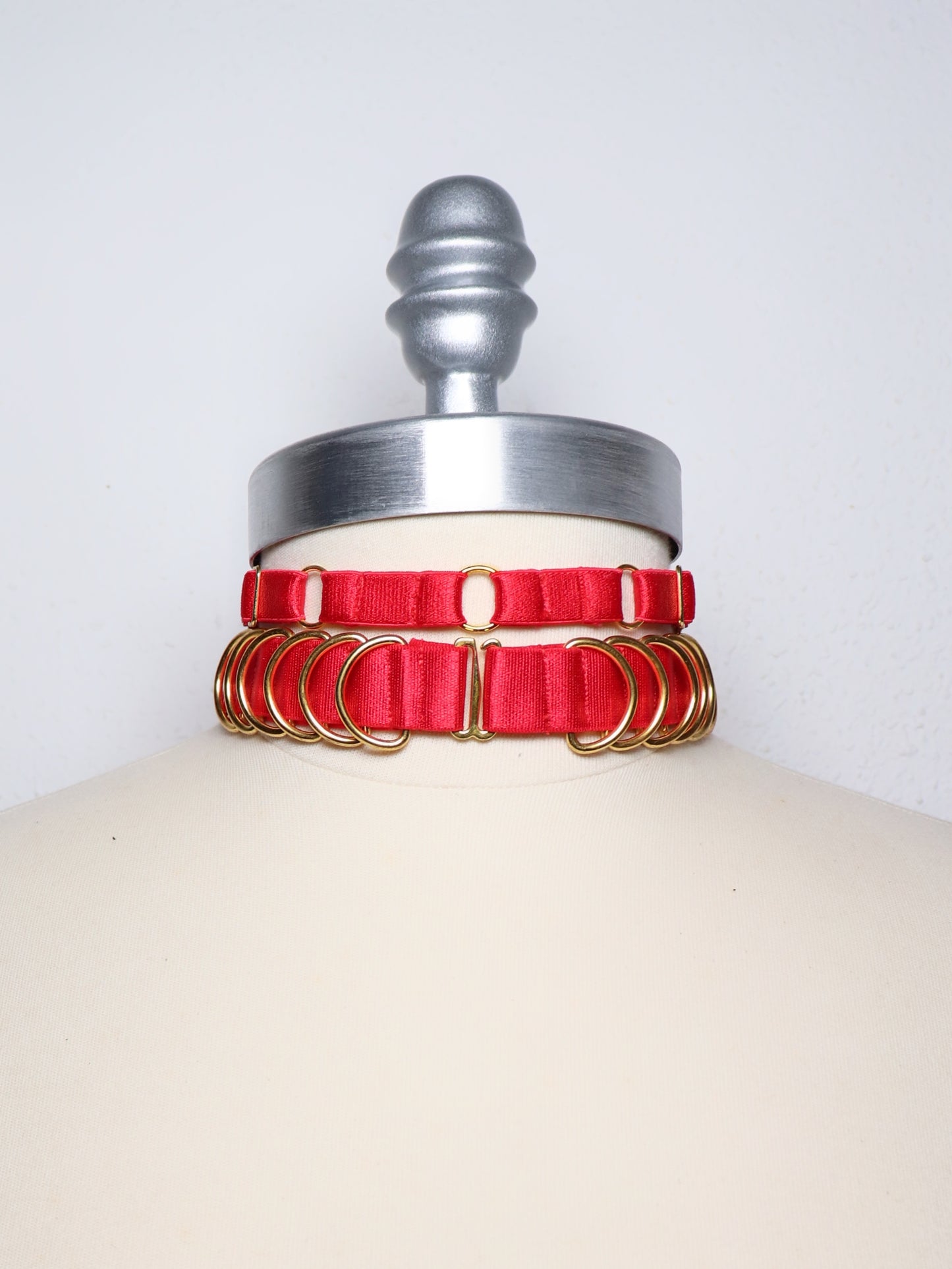 Set of two matching chokers