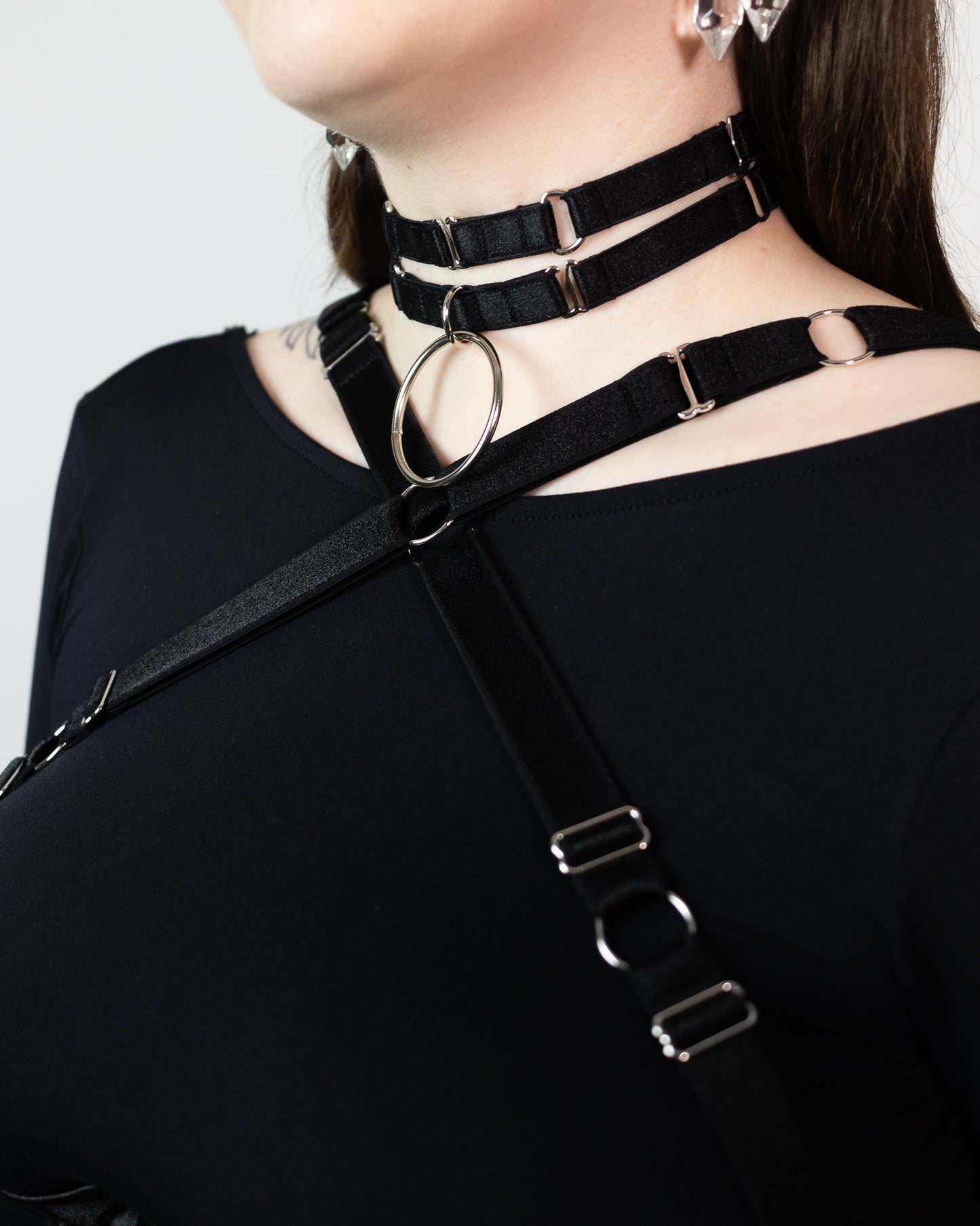 Double choker with large O ring