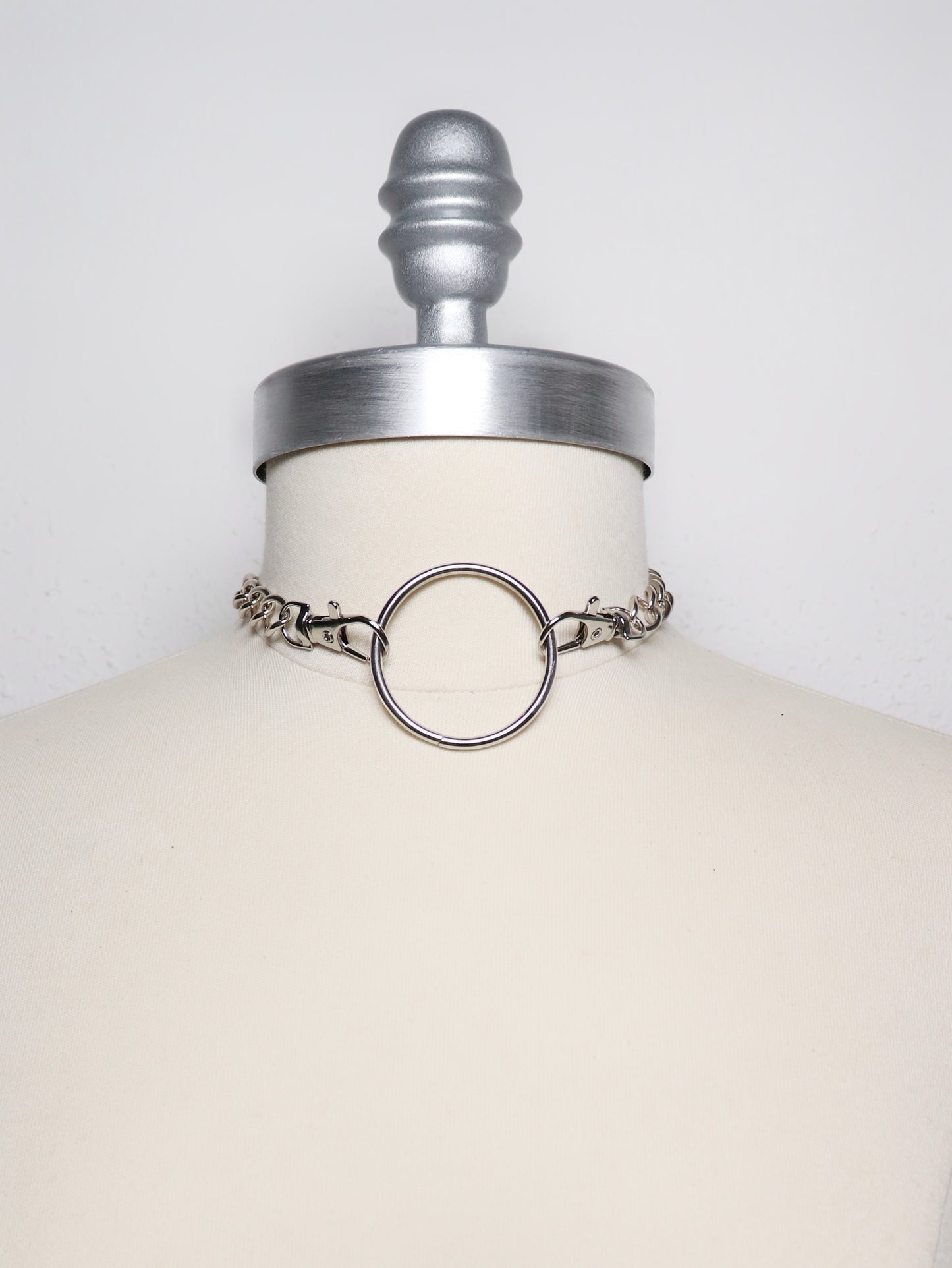 Choker en chaine et O ring