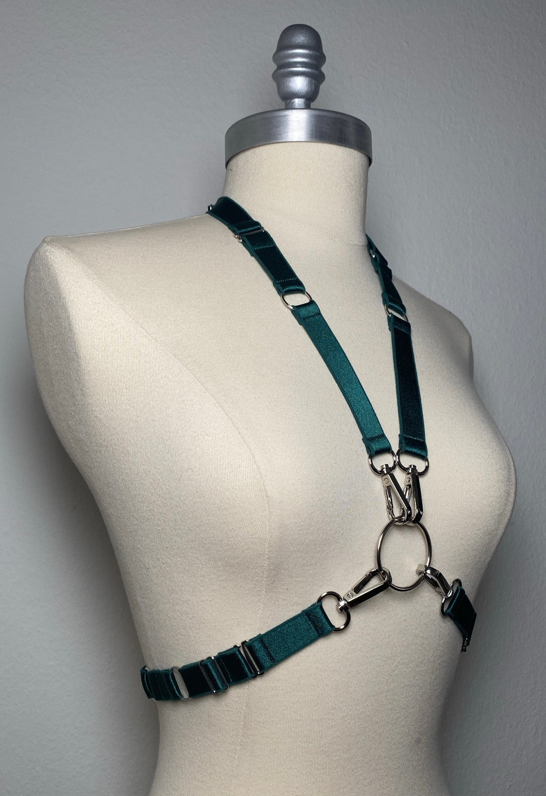 O-ring harness and carabiners - Ready to ship